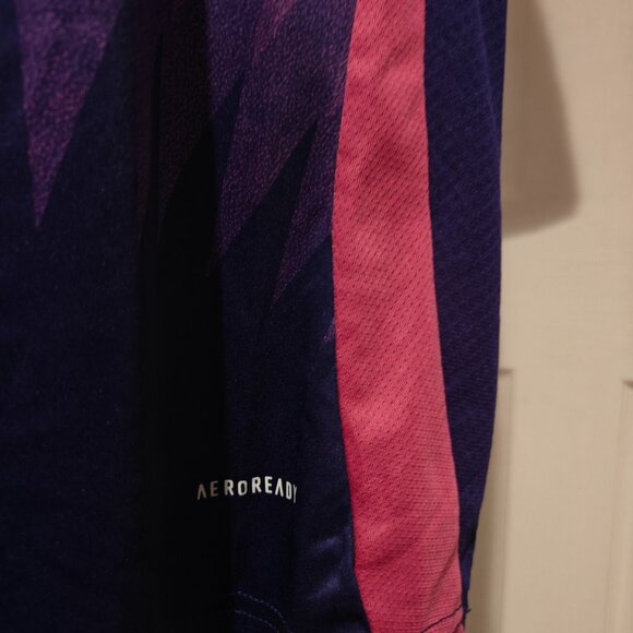 Germany Team Euros 2024/25 Away Pink Jersey adidas Men's Sizes M and L Soccer - Picture 5 of 16